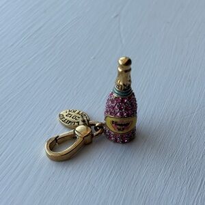 Y2K Juicy Couture 2012 Limited Edition Brut Champagne Bottle Charm Bracelet